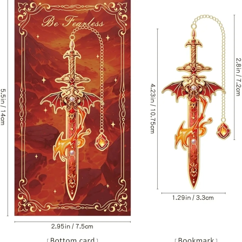Colorful Sword-Shaped Bookmarks - Picture 5 of 9